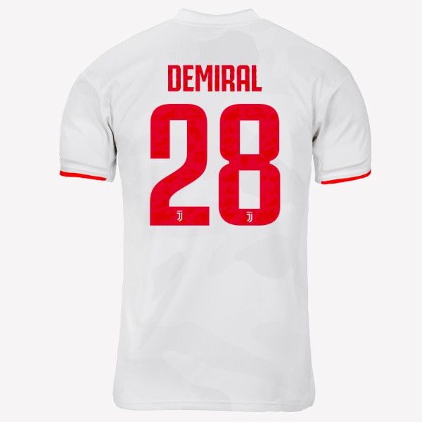 Camiseta Juventus NO.28 Demiral 2ª 2019/20 Gris Blanco